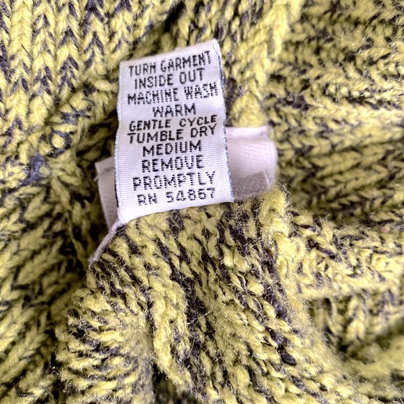 G P Collection Knit Sweater Collared One Button Size Fits All - Picture 7 of 8